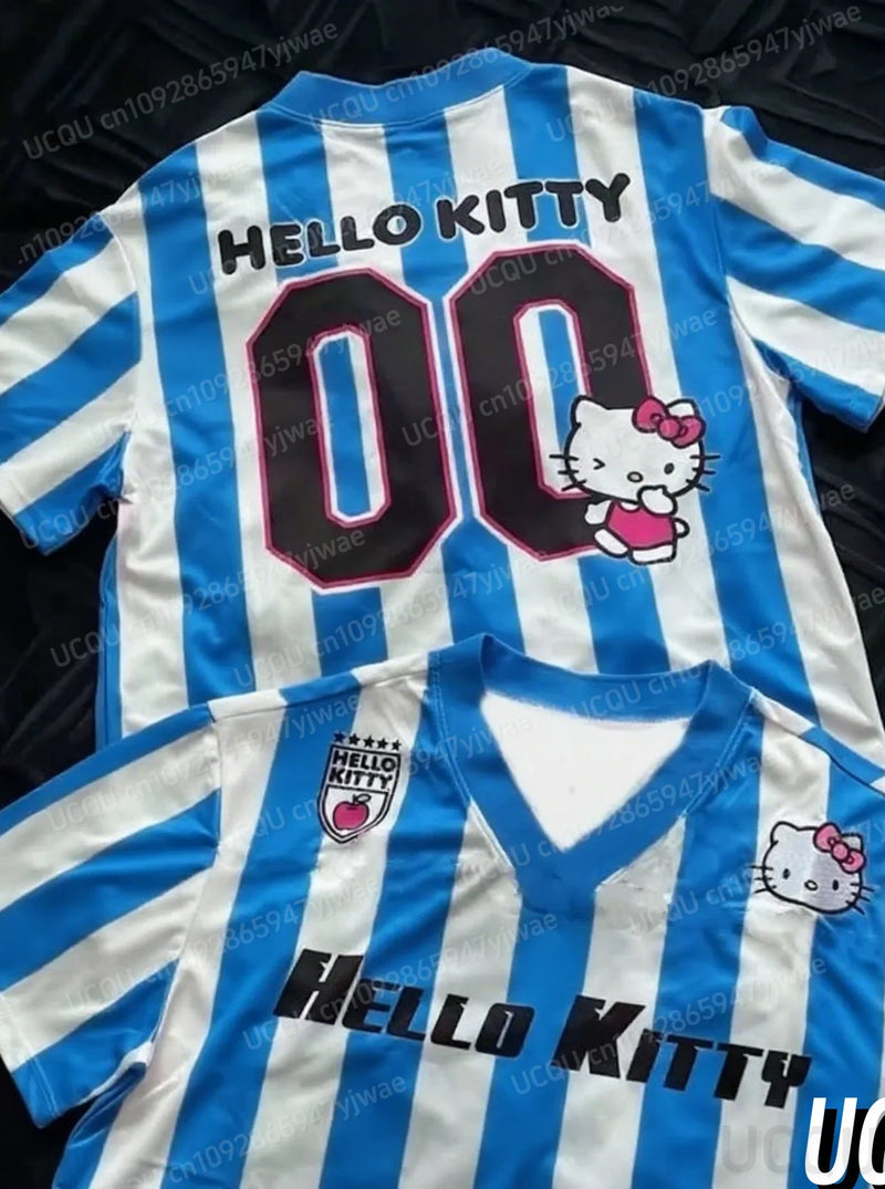 Camiseta Feminina Hello Kitty Oversized Listrada