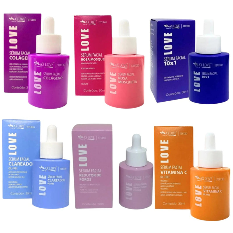 Sérum Facial 3 em 1 Max Love