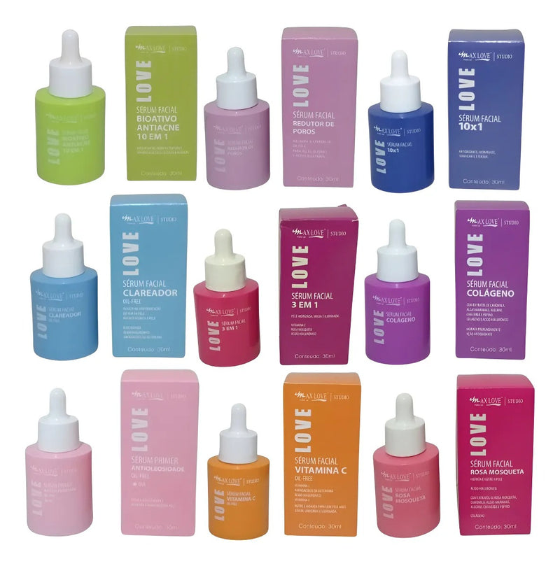 Sérum Facial 3 em 1 Max Love